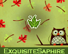 Green Autumn Leaf Badge