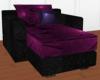 Pink Fractal Chaise