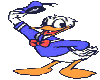 Donald duck animated