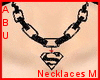 (CA) Superman Necklaces
