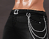 OPEN BLACK PANTS