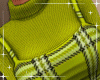 Anna Plaid Dress Lime