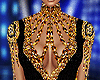 Gold and Black Gown