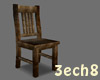Rustic Wood Chair