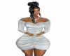 Curves N Pleats~White