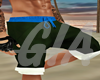 g;blue'MStripe shorts
