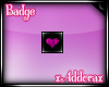!A!Caged Heart Badge(P)