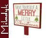 MLK Christmas Sign