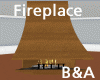 [BA]Golden Oak Fireplace