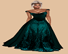 Glamorous Teal Gown