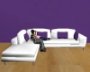 White&Purple Couch w/p