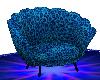 KA BLUE LEOPARD CHAIR