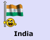Indian flag smiley