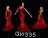 [G]FRANCIS RED GOWN BND