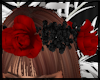 Red/Black Flowers Crown