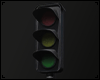 Animated traffic light