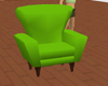 {L}Green chair