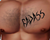Hairy Chest + tatto
