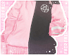 🌸 oversized pnk/blck