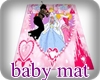 princess baby mat