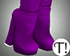 T! Plum Long Boots