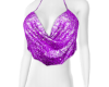 Purple Sequin Top