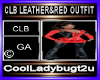 CLB LEATHER&RED OUTFIT