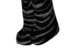 LuxVLux Black Fur Boots