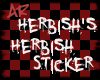 AR Herbish's Sticker