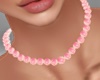 Pearls Collar Pink