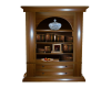 country oak bookcase