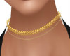 Pair of Gold Chokers