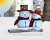 Snowman Couple