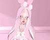 Mely Set Pink, Sanario,Cute,bunny,kawaii,brat,edgy,bimbo,y2k,emo,scene,goth,grunge