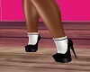 Black heels& Socks
