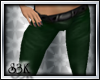 [S3K]LeatherPants Green