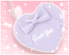 Ko ll Heart Purse Lilac