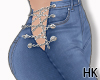 HK`Chained Jeans