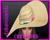 Couples Fruit Beach Hat