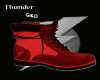 TT G&G Thunder boots red