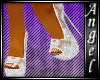 L$A Lacy Pearl Pumps