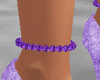 Amethyst Anklet Right