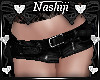 N| Black Mini Shorts