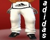 white&black  pants