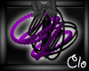 [Clo]AmourCuff Purple L