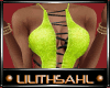 LS~BF LYONS DRESS GREEN