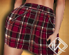 !A check skirt  Slim