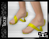 -T- Modern Heels Yellow