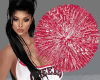 Pompoms Cheers red