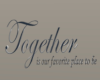 Together couples sign